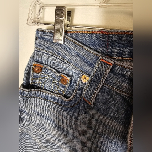 True Religion Skinny Jeans with Orange Stitching Women's Size 26 - Picture 10 of 12